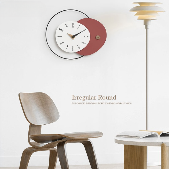 Yuna Wall Clock - Red