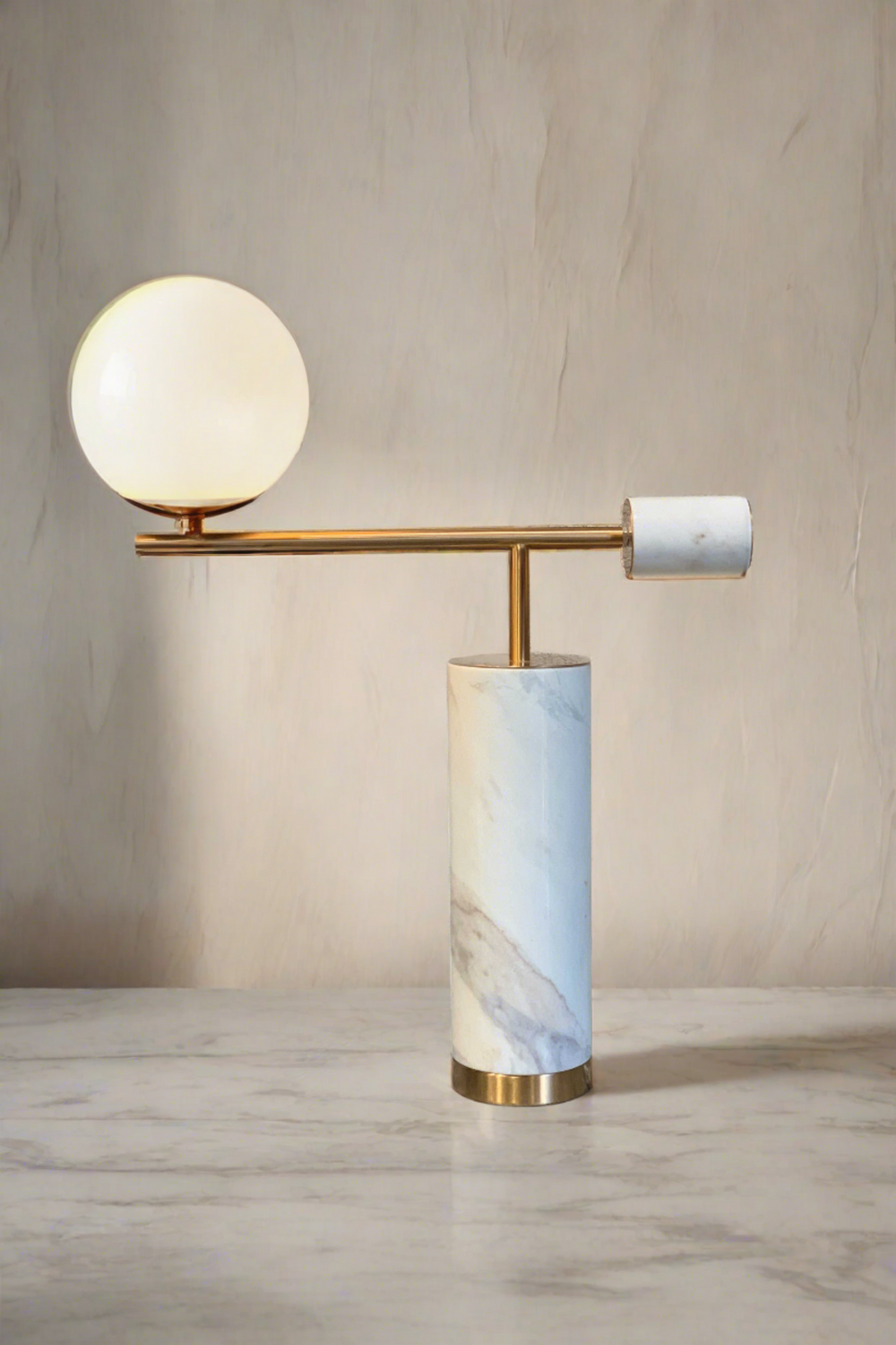 Jomei Celestial Marble Table Lamp
