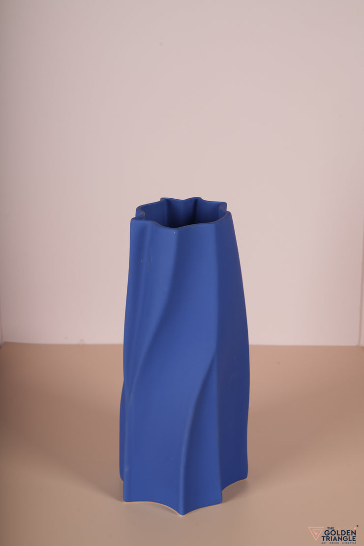 Opus Nordic Ceramic Vase - Blue