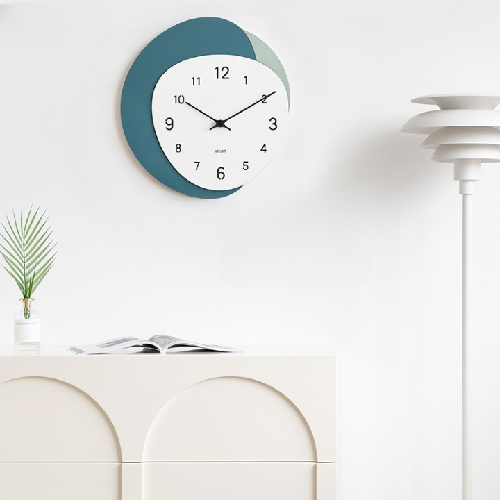 Niko Wall Clock - Cyan