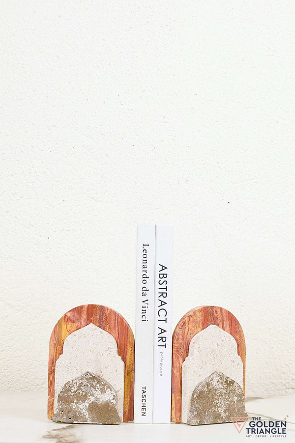 Facade Marble Bookend