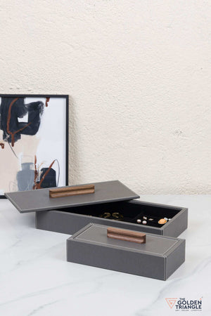 Elysia Jewellery Box - Gray