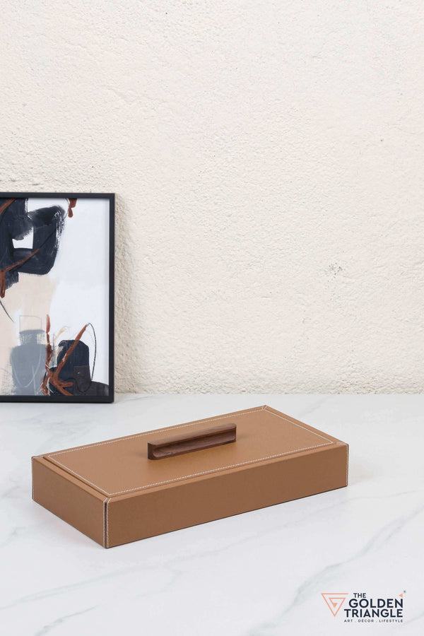 Elysia Jewellery Box - Tan