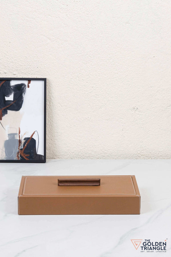 Elysia Jewellery Box - Tan