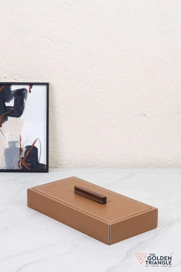 Elysia Jewellery Box - Tan