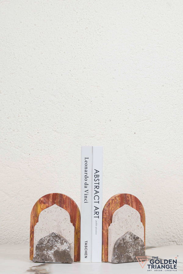 Facade Marble Bookend