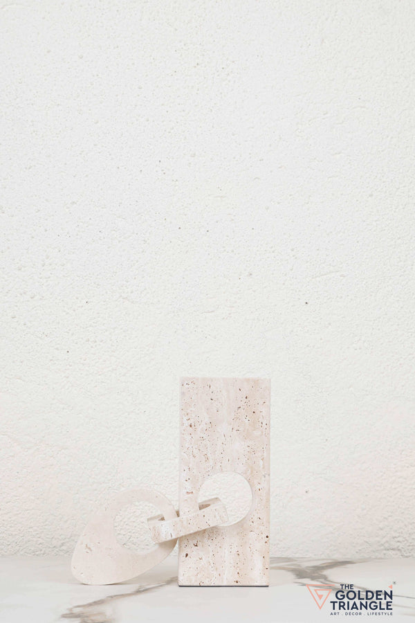 Valencia Travertine Decor Sculpture