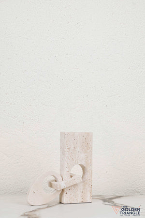 Valencia Travertine Decor Sculpture