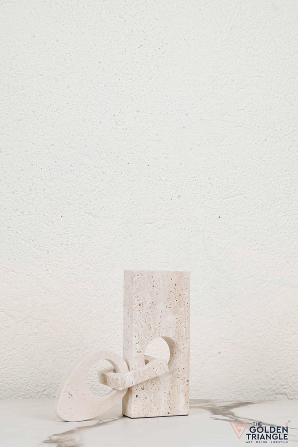 Valencia Travertine Decor Sculpture