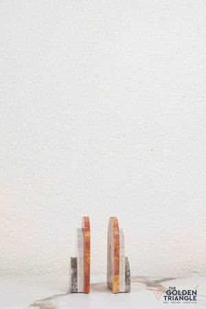 Facade Marble Bookend