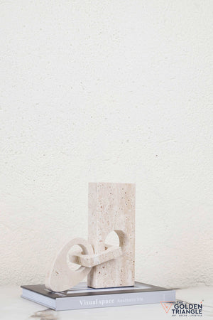 Valencia Travertine Decor Sculpture