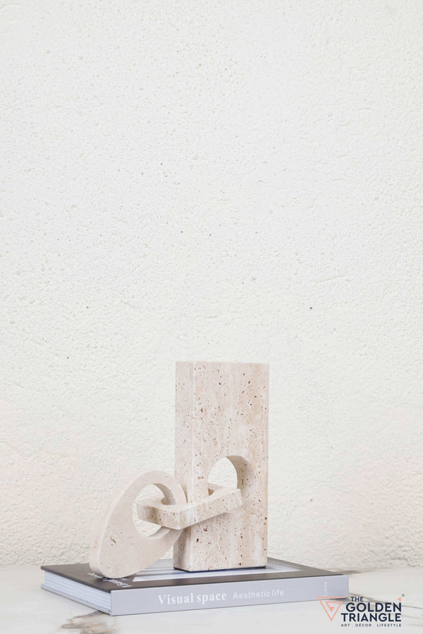 Valencia Travertine Decor Sculpture