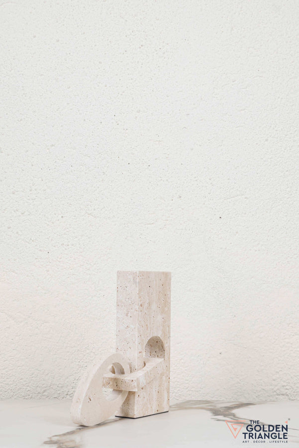 Valencia Travertine Decor Sculpture