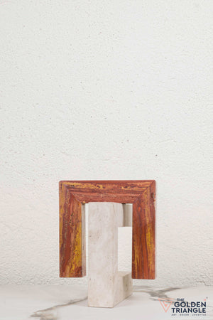 Evoca Travertine Decor Sculpture