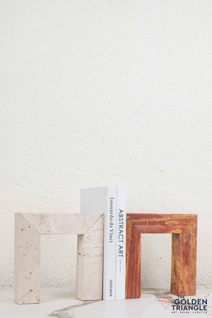 Evoca Travertine Decor Sculpture