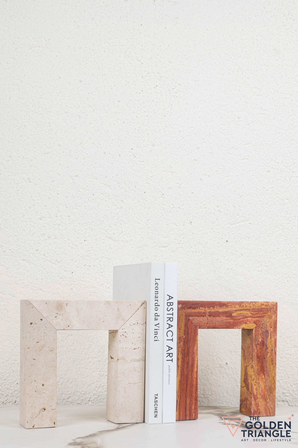 Evoca Travertine Decor Sculpture