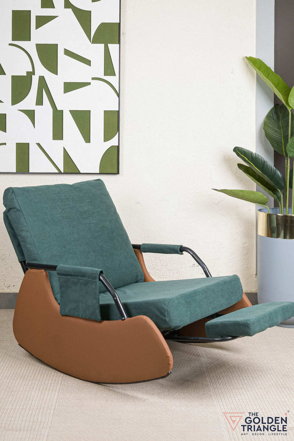 Zara Rocking & Reclining Accent Chair - Green