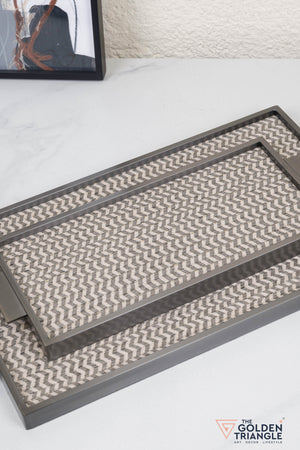 Paragon Metal & Woven Fabric Utility Tray