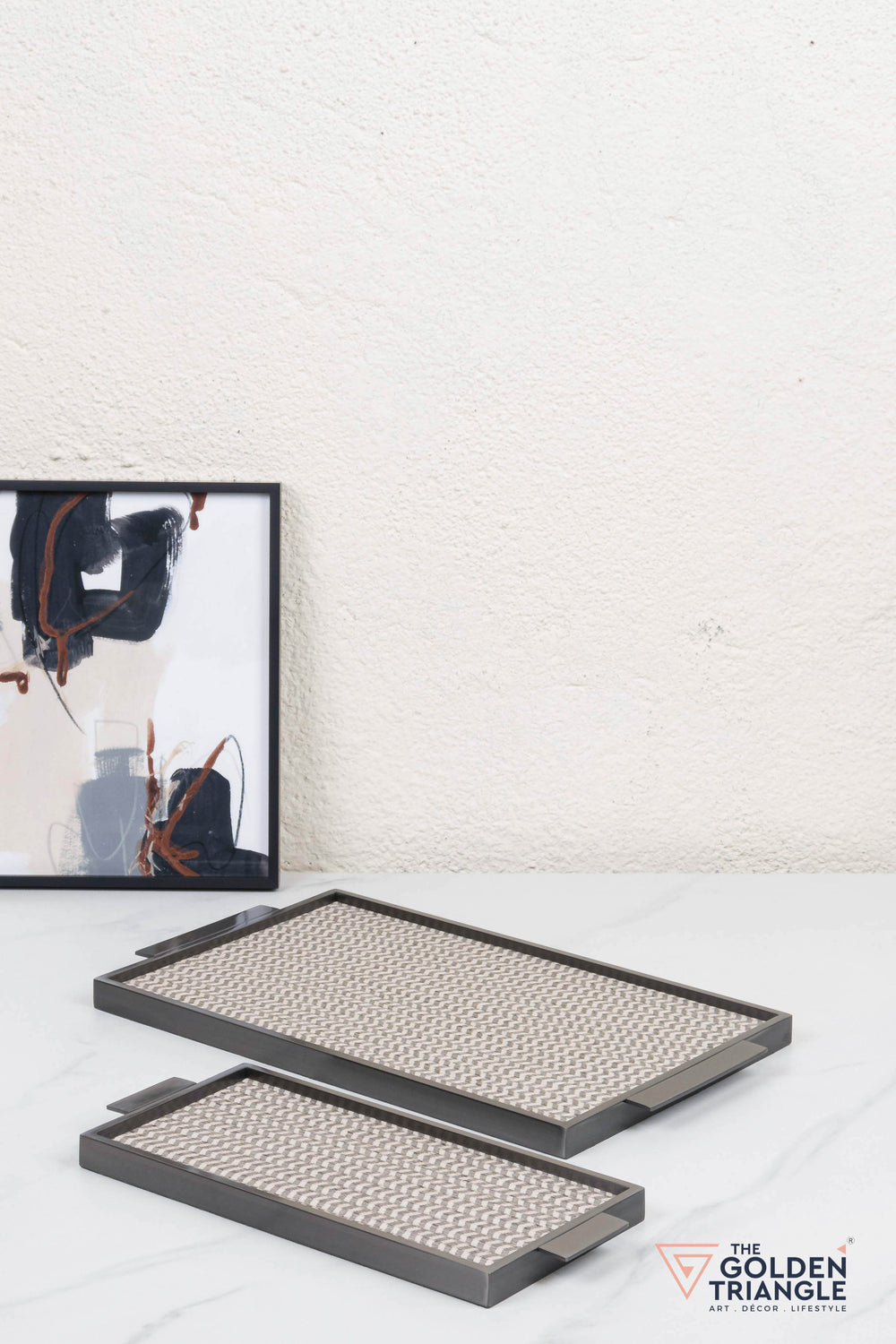 Paragon Metal & Woven Fabric Utility Tray