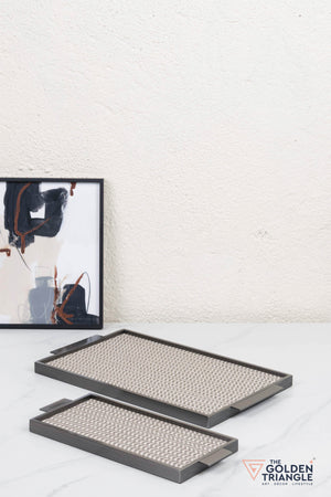Paragon Metal & Woven Fabric Utility Tray