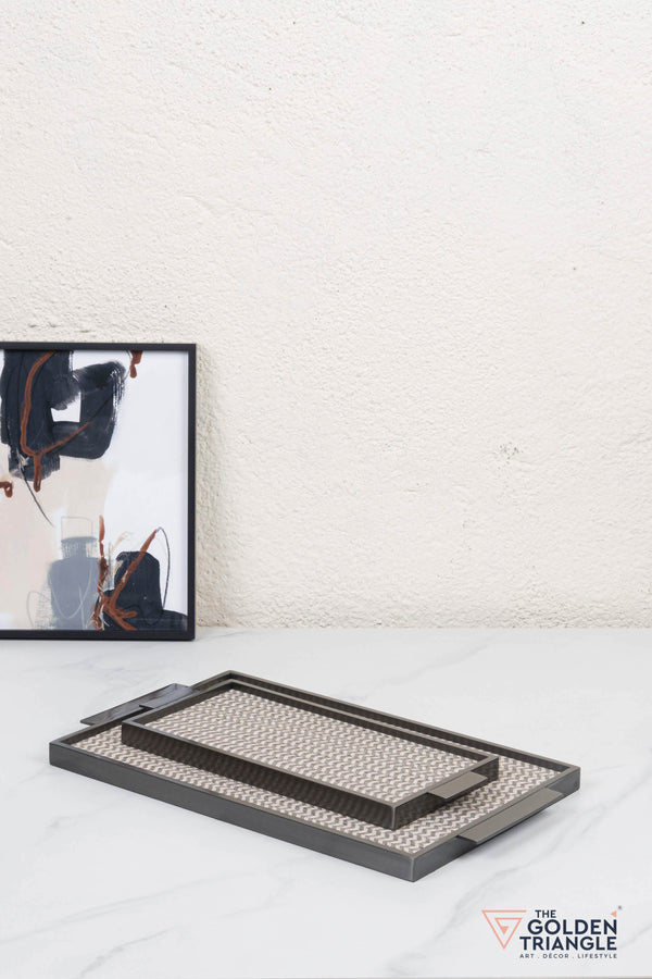Paragon Metal & Woven Fabric Utility Tray