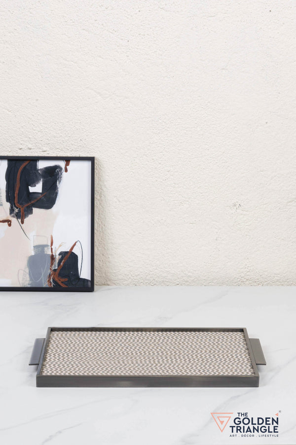 Paragon Metal & Woven Fabric Utility Tray