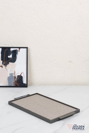 Paragon Metal & Woven Fabric Utility Tray
