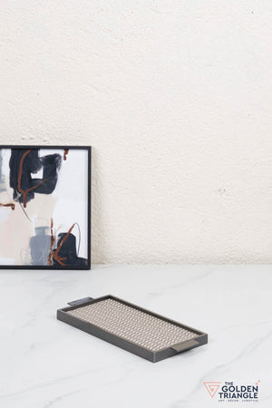 Paragon Metal & Woven Fabric Utility Tray