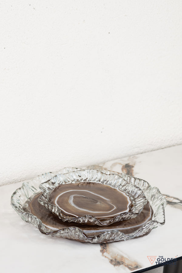 Tayo Glass Platter