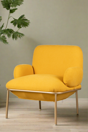 The Benz Chair - Yellow