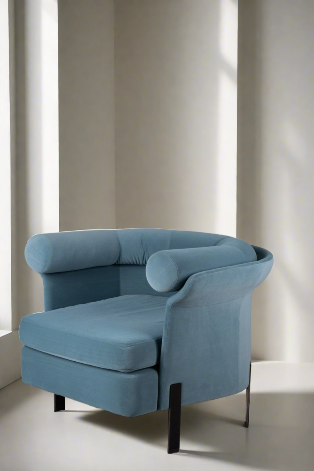 Dax Lounge Chair - Blue