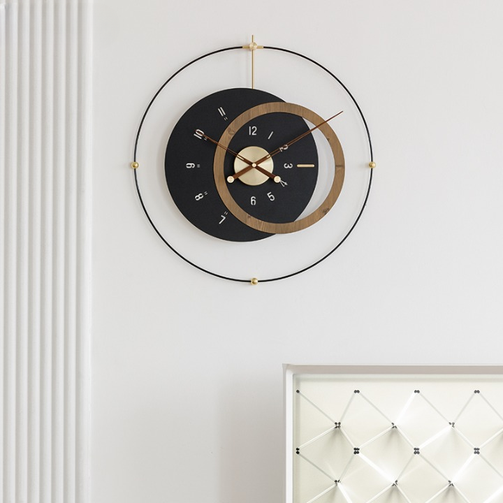 Yuzuki Wall Clock - Black