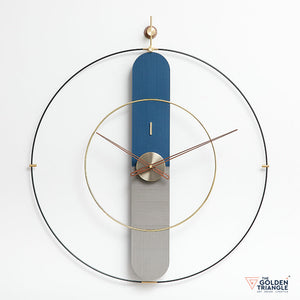 Celest Wall clock - Blue & Gray