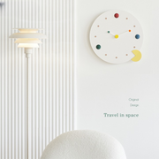 Blinky Wall Clock - White