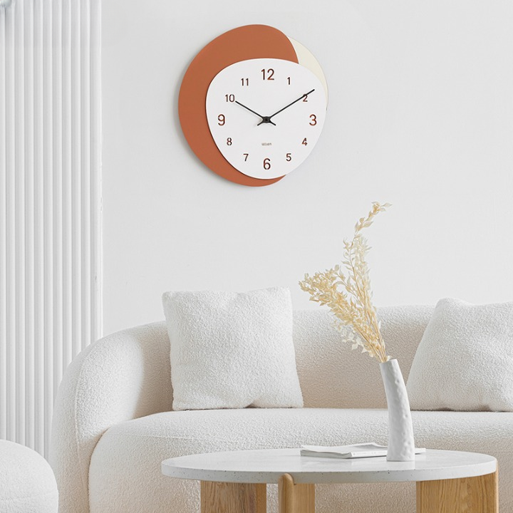 Niko Wall Clock - Orange
