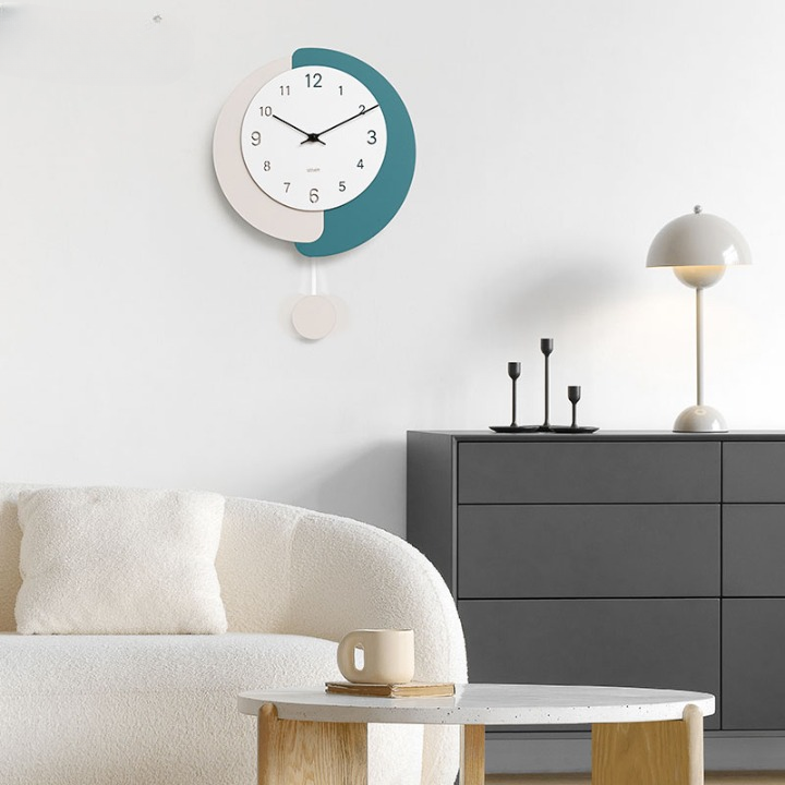 Reika Wall Clock - Cyan