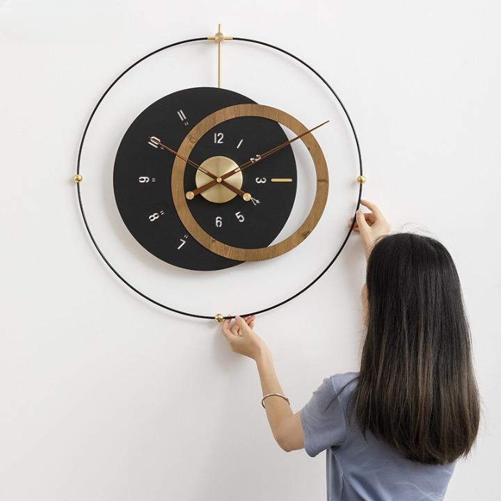 Yuzuki Wall Clock - Black