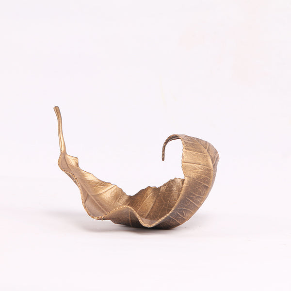 Cyris Metal Abstract Decor - Bronze