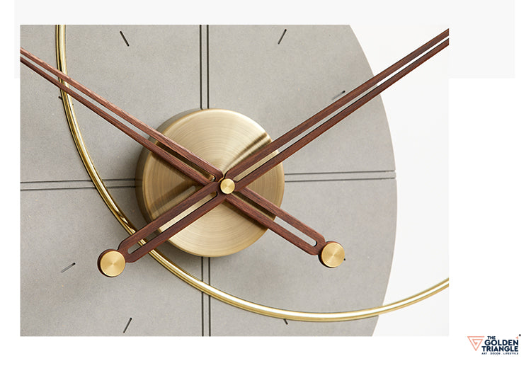 Aurora Wall Clock - Gray