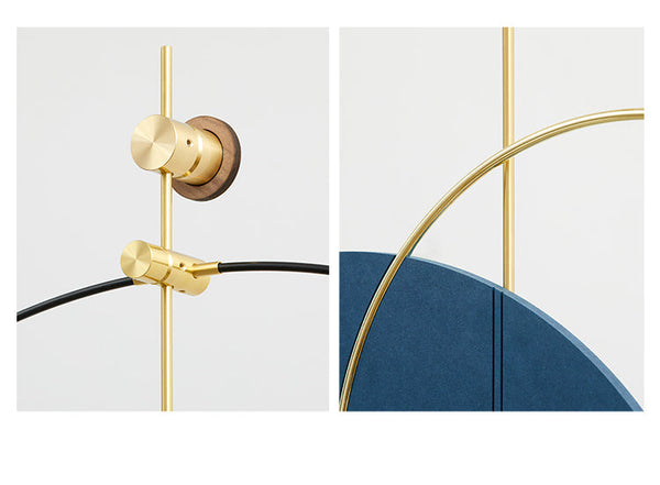 Aurora Wall Clock - Blue