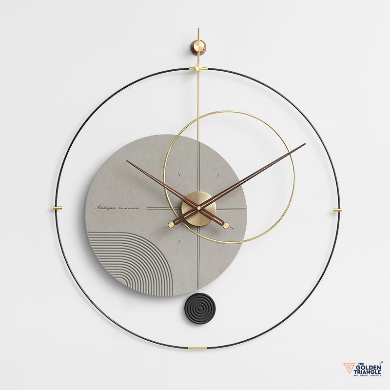 Aurora Wall Clock - Gray