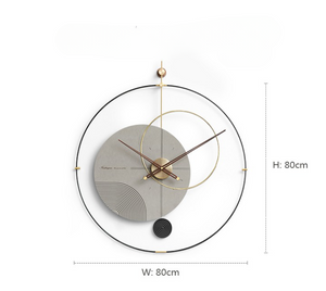 Aurora Wall Clock - Blue