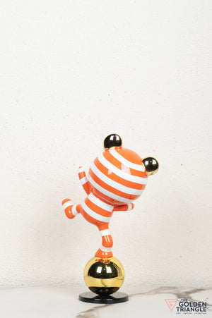 Coco Sculpture Artefact - Orange