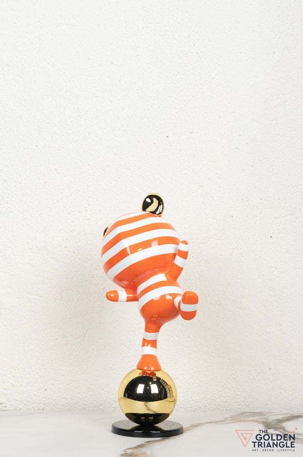 Coco Sculpture Artefact - Orange