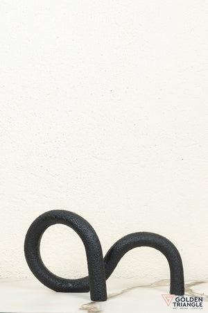 Solis Knot Tabletop Decor - Black