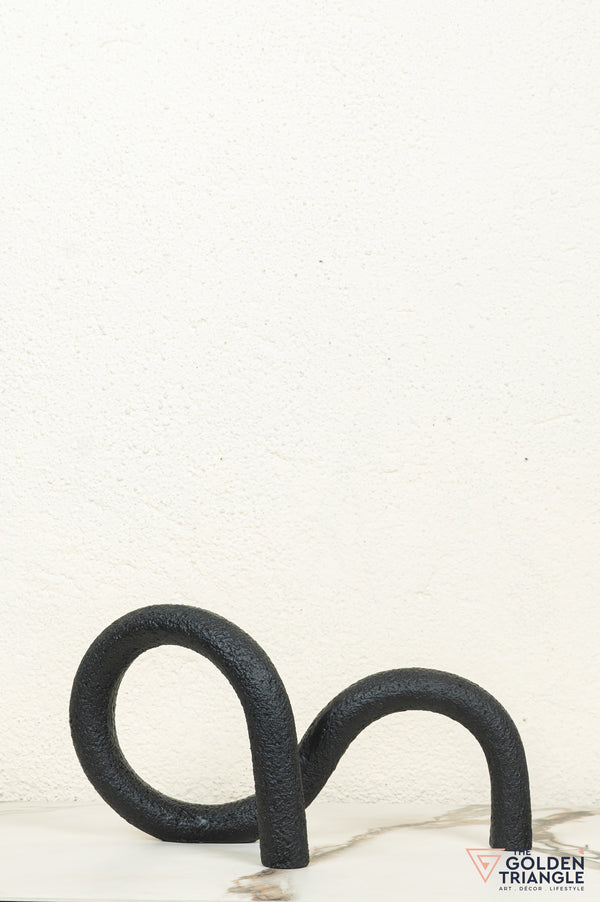 Solis Knot Tabletop Decor - Black