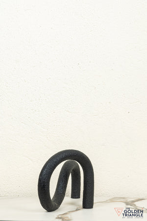 Solis Knot Tabletop Decor - Black