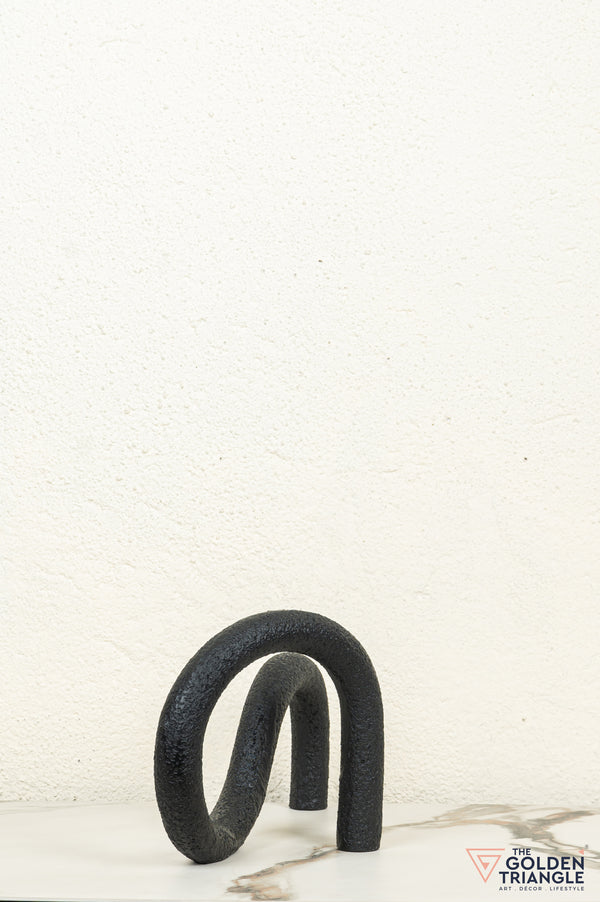 Solis Knot Tabletop Decor - Black