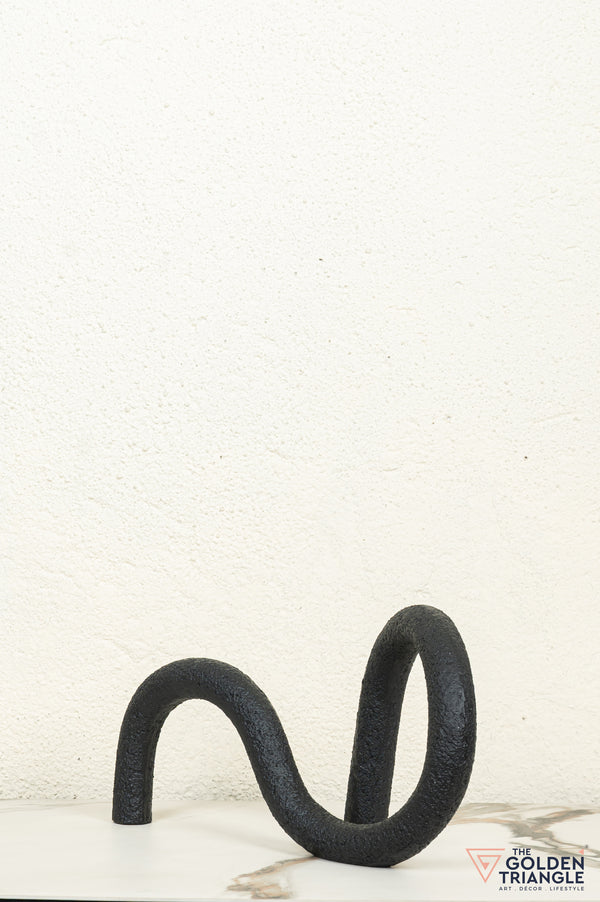 Solis Knot Tabletop Decor - Black