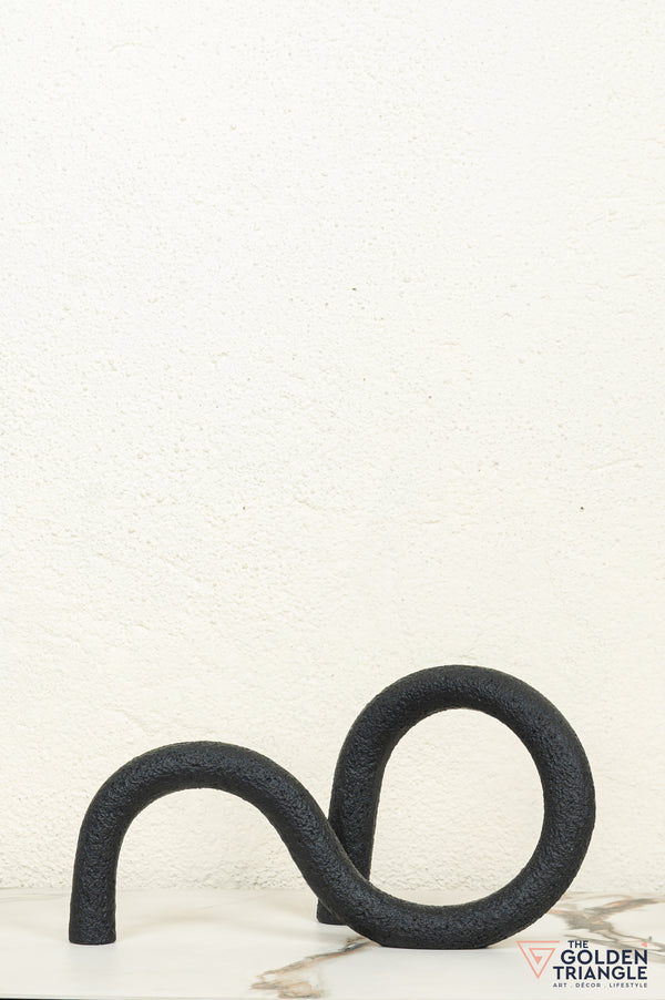 Solis Knot Tabletop Decor - Black